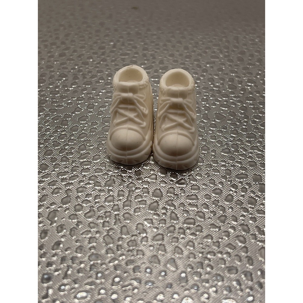 Barbie & Friends White Tennis Shoes Hi-Tops For‎ Smaller Feet 21